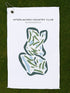 Interlachen Country Club, Minnesota - Printed Golf Courses