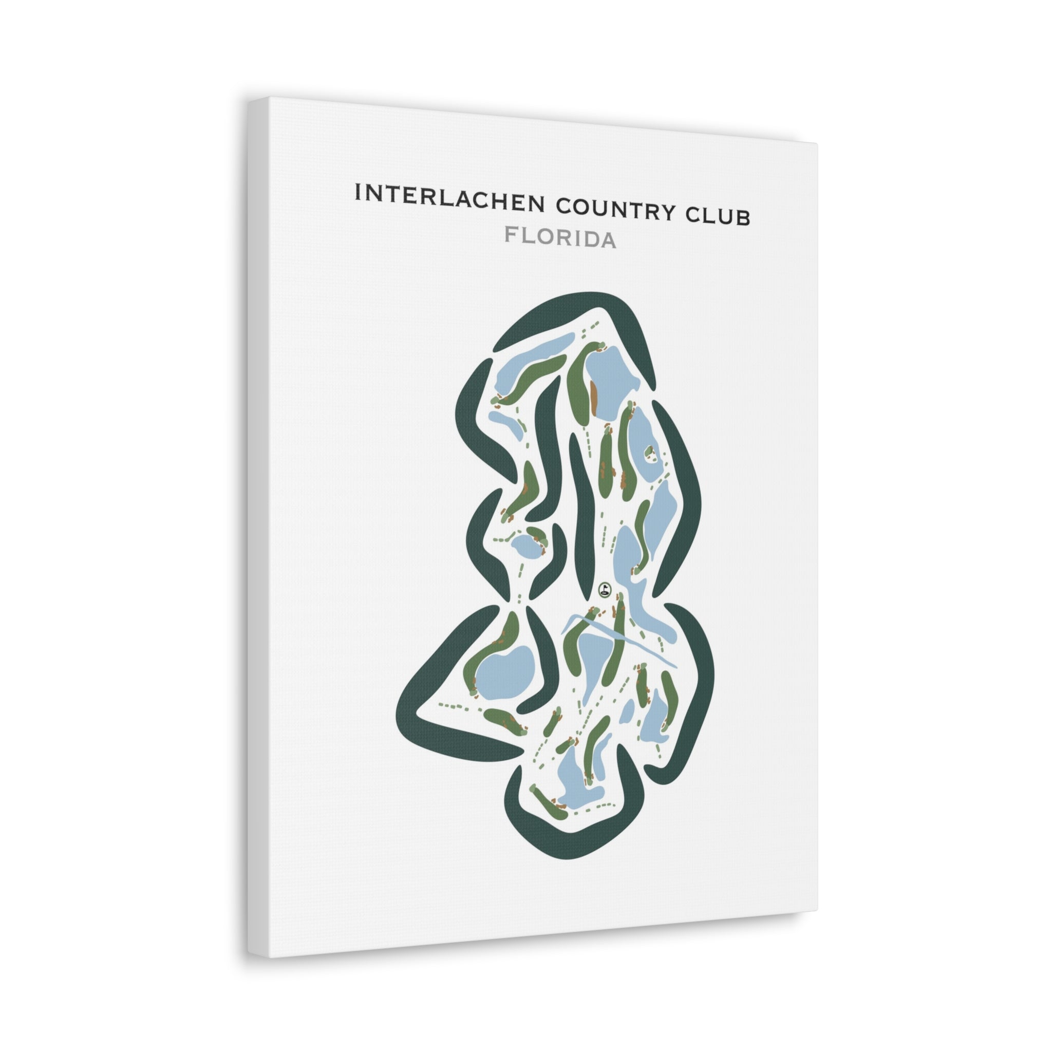 Interlachen Country Club, Florida - Printed Golf Courses