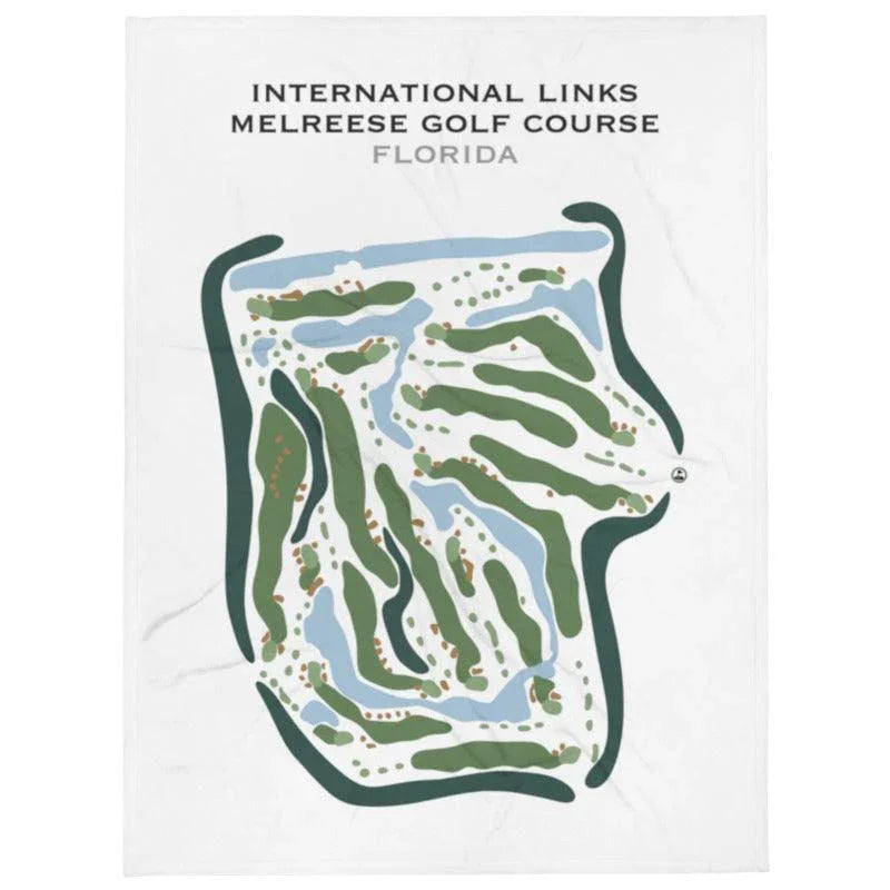 International Links Melreese Golf Course, Florida - Printed Golf Course