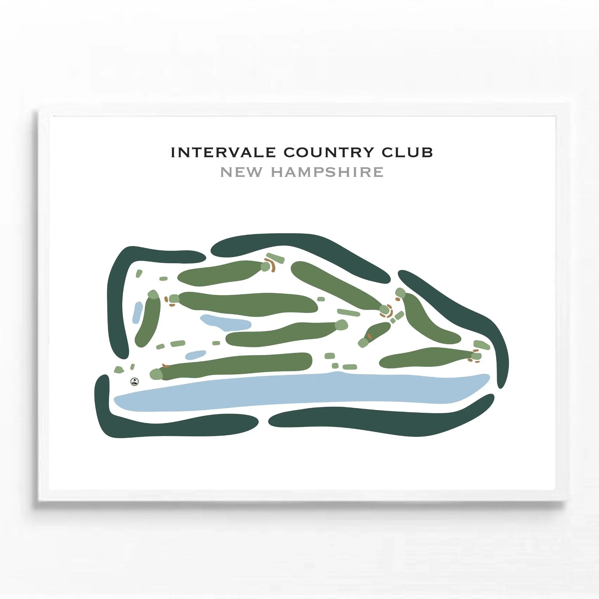 Intervale Country Club, New Hampshire - Printed Golf Courses