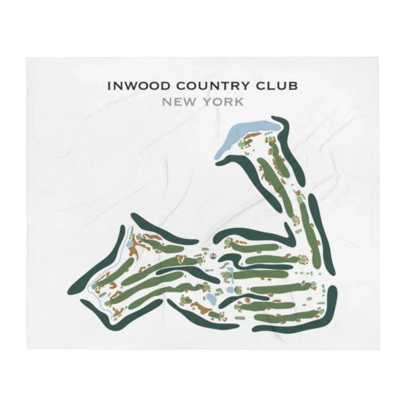 Inwood Country Club, New York - Printed Golf Course