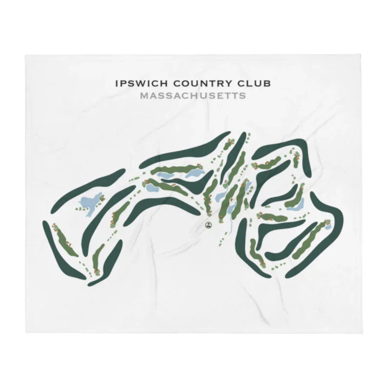 Ipswich Country Club, Massachusetts - Printed Golf Courses