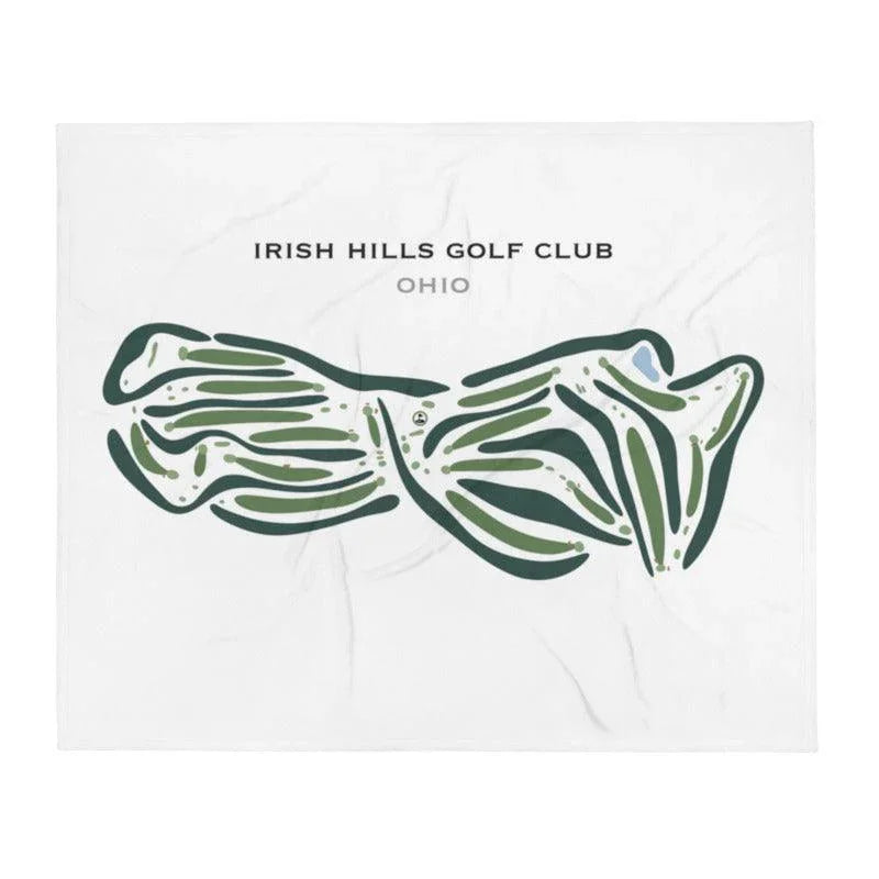 Irish Hills Golf Club, Ohio - Printed Golf Courses
