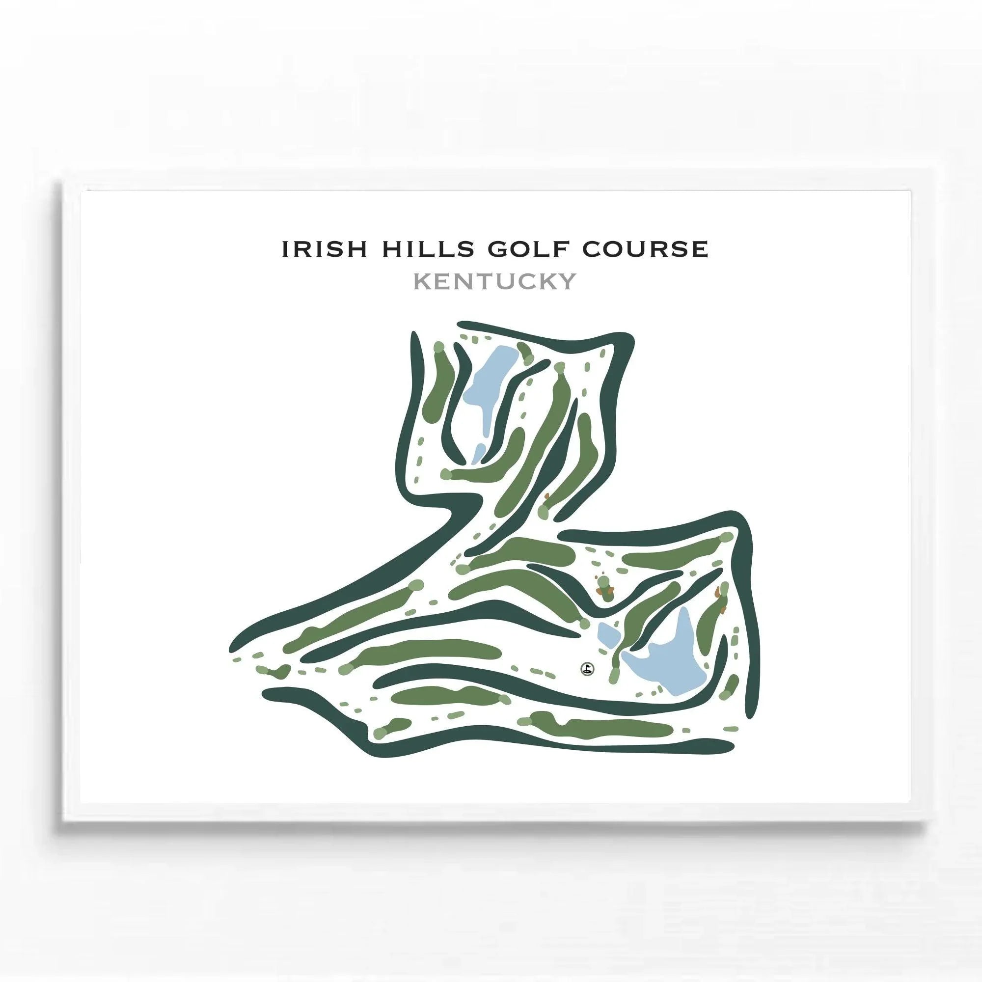 Irish Hills Golf and Country Club, Kentucky - Printed Golf Courses
