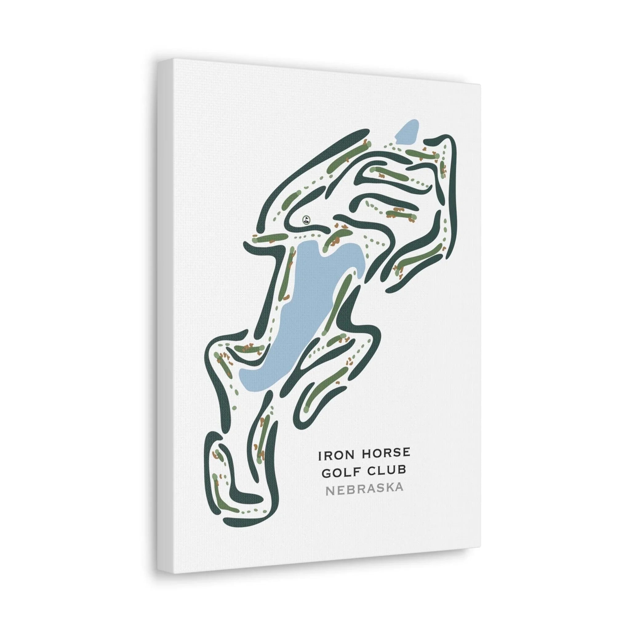 Iron Horse Golf Club, Nebraska - Printed Golf Courses