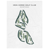 Iron Horse Golf Club, Montana - Printed Golf Course