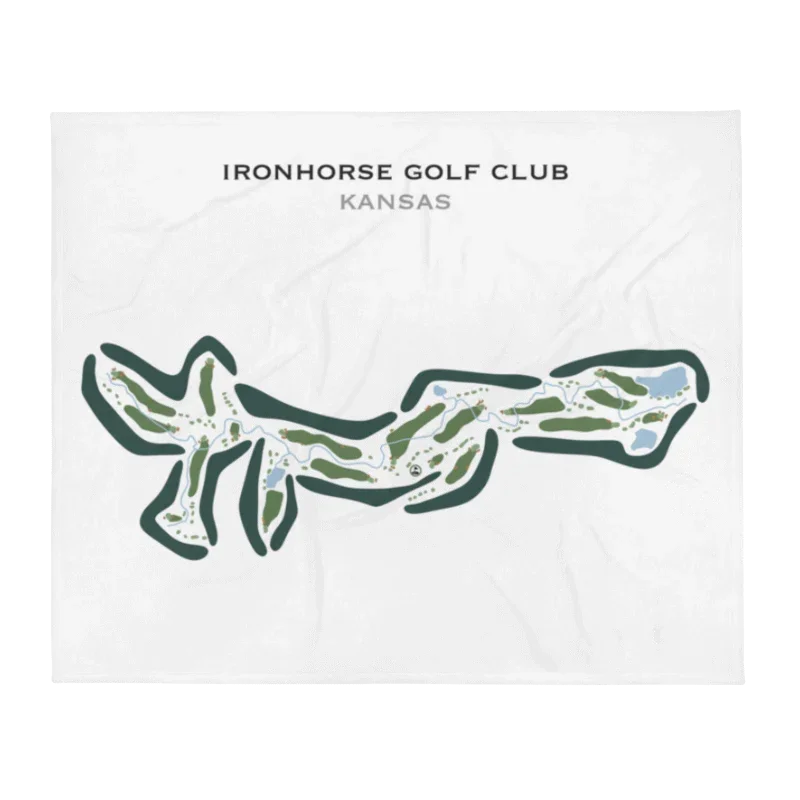 Ironhorse Golf Club, Kansas - Printed Golf Courses