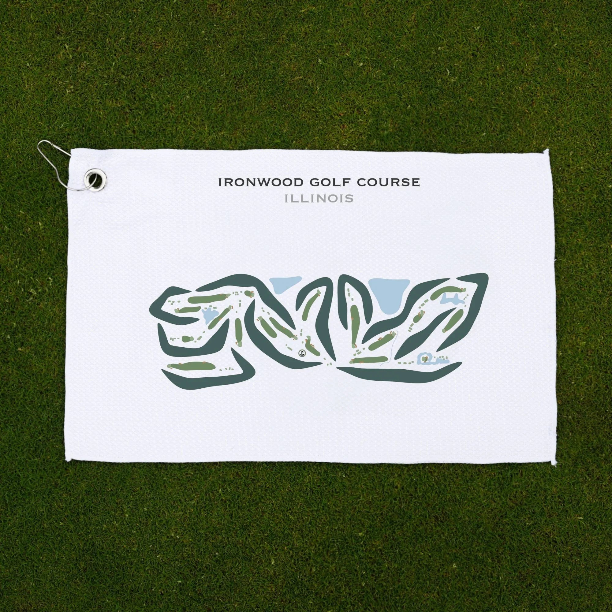 Ironwood Golf Course, Illinois - Printed Golf Courses
