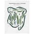 Ironwood Golf Course, Michigan - Printed Golf Courses
