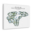 Isla Del Sol Yacht & Country Club, Florida - Printed Golf Course