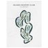Island Country Club, Florida - Printed Golf Courses