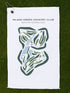 Island Green Country Club, South Carolina - Printed Golf Courses