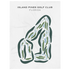 Island Pines Golf Club, Florida - Printed Golf Courses