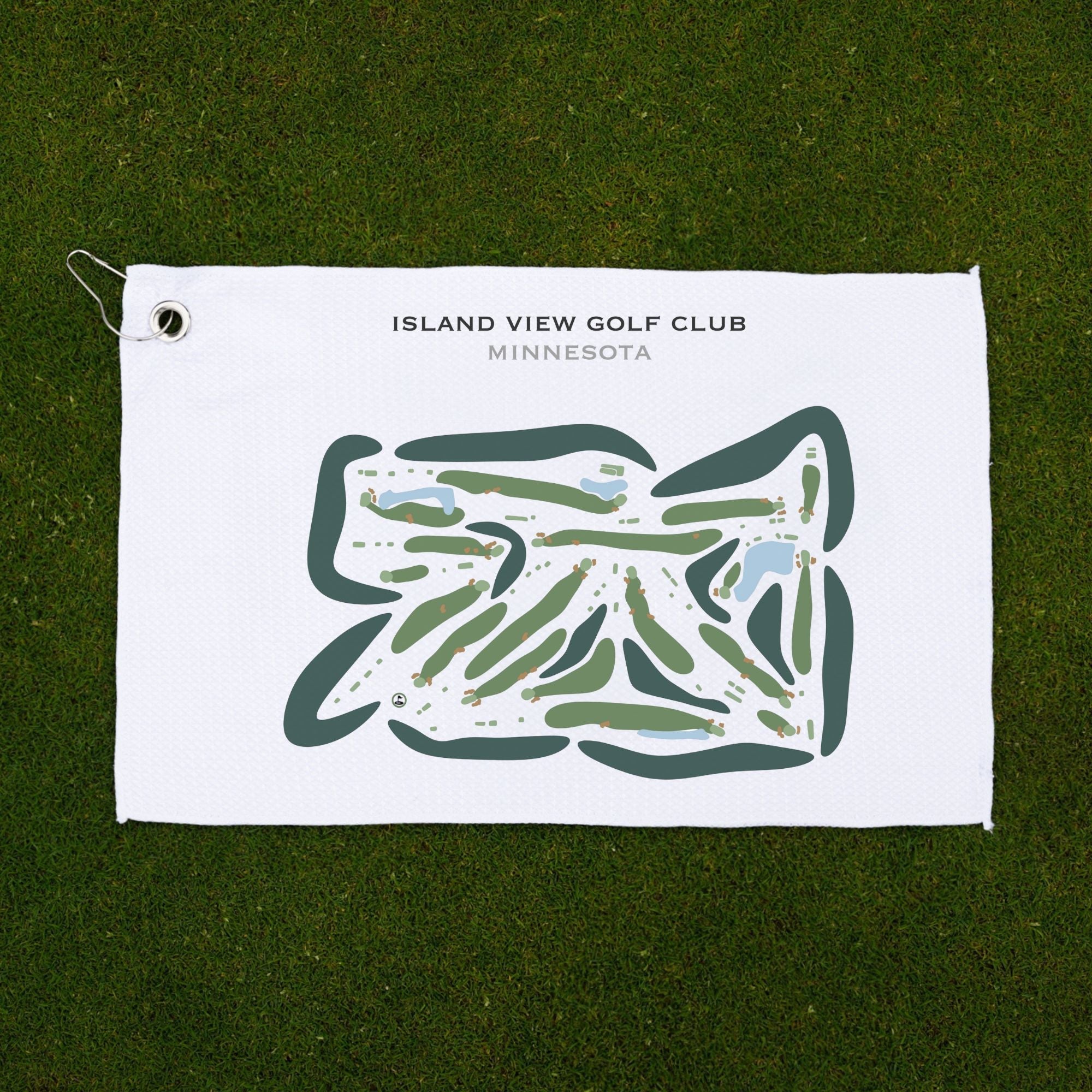 Island View Golf Club, Minnesota - Printed Golf Courses