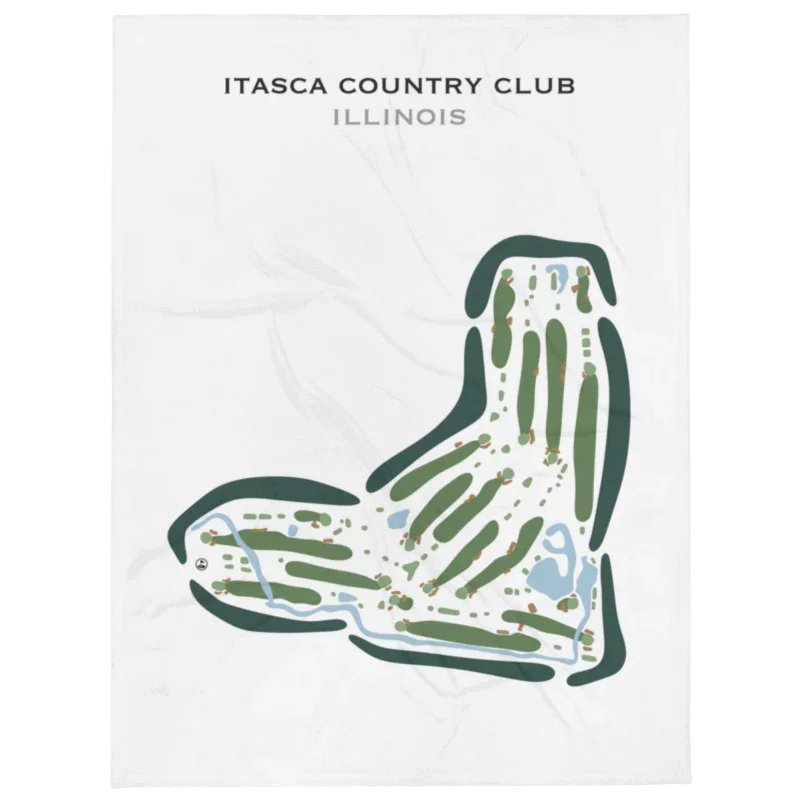 Itasca Country Club, Illinois - Printed Golf Courses
