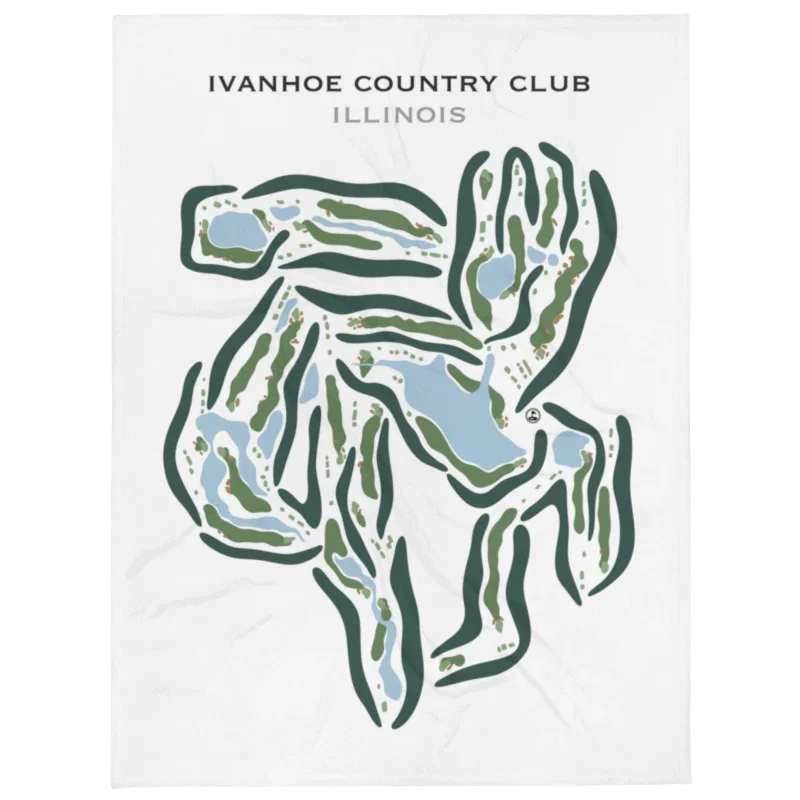 Ivanhoe Country Club, Illinois - Printed Golf Courses