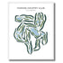 Ivanhoe Country Club, Illinois - Printed Golf Courses