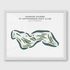 Ivanhoe Course at Cottonwood Golf Club, California - Printed Golf Courses