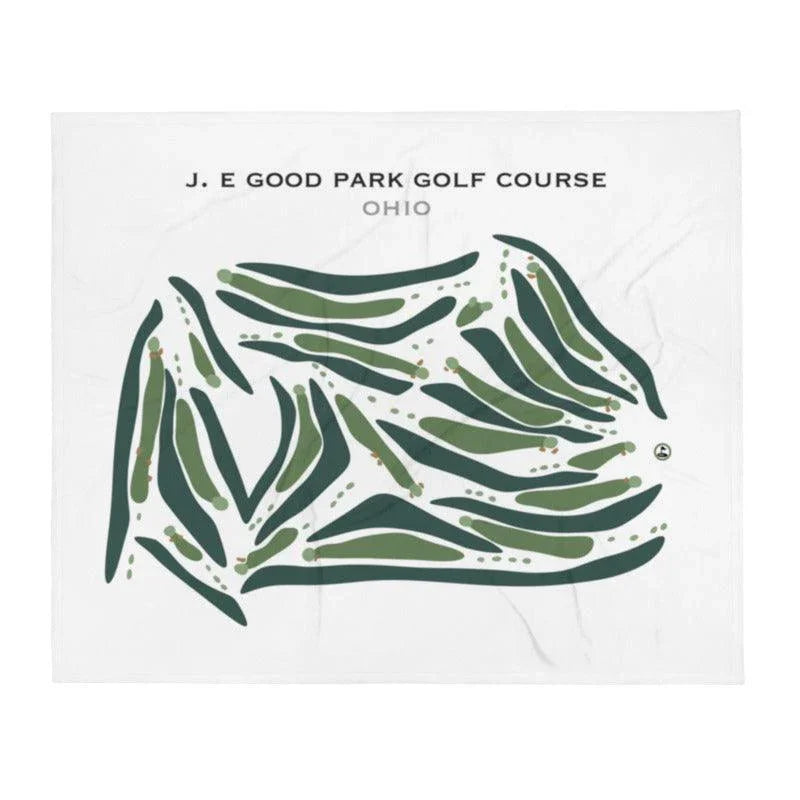 J. E Good Park Golf Course, Ohio - Printed Golf Courses