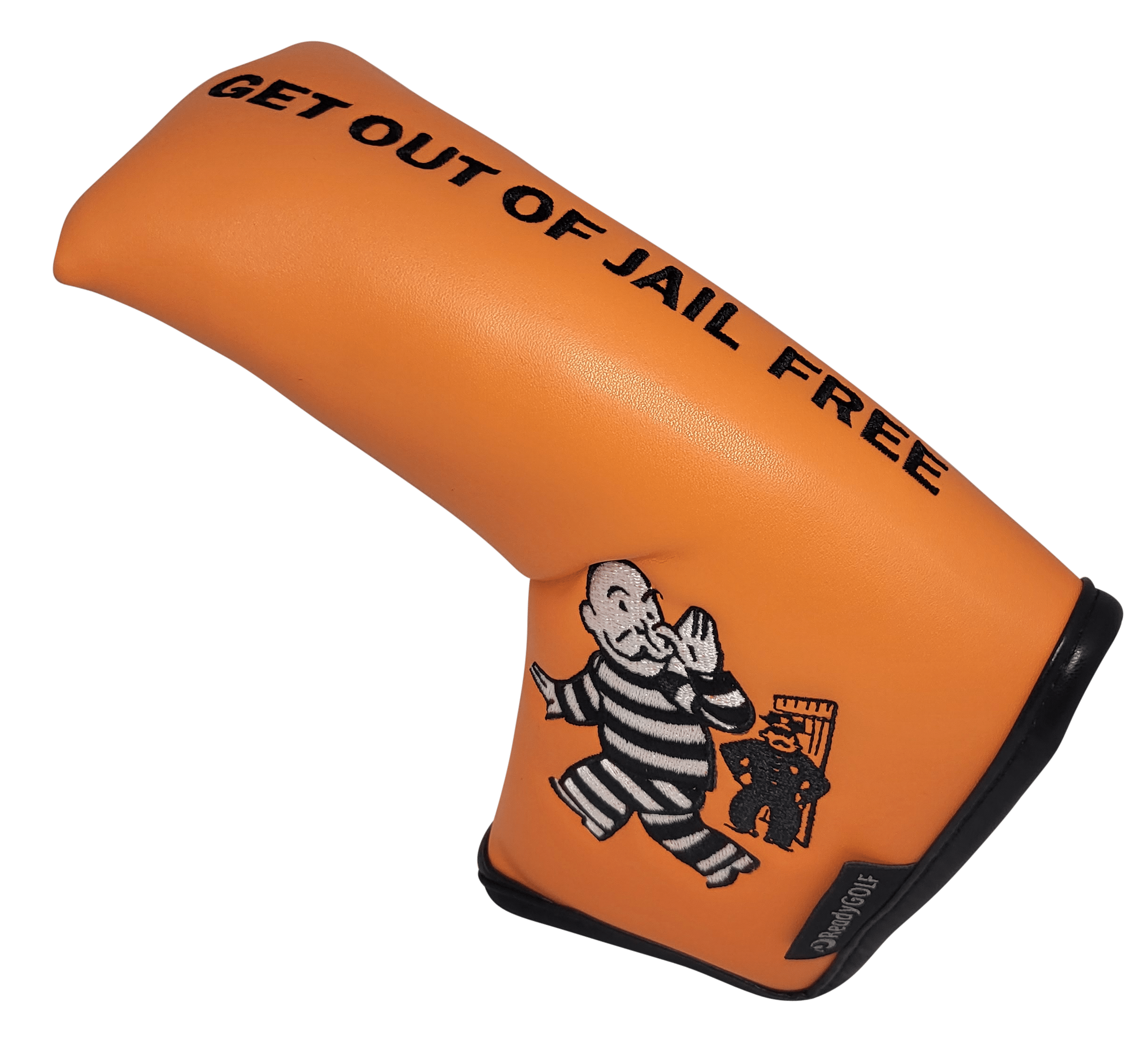 Get Out of Jail Embroidered Putter Cover - Blade by ReadyGOLF