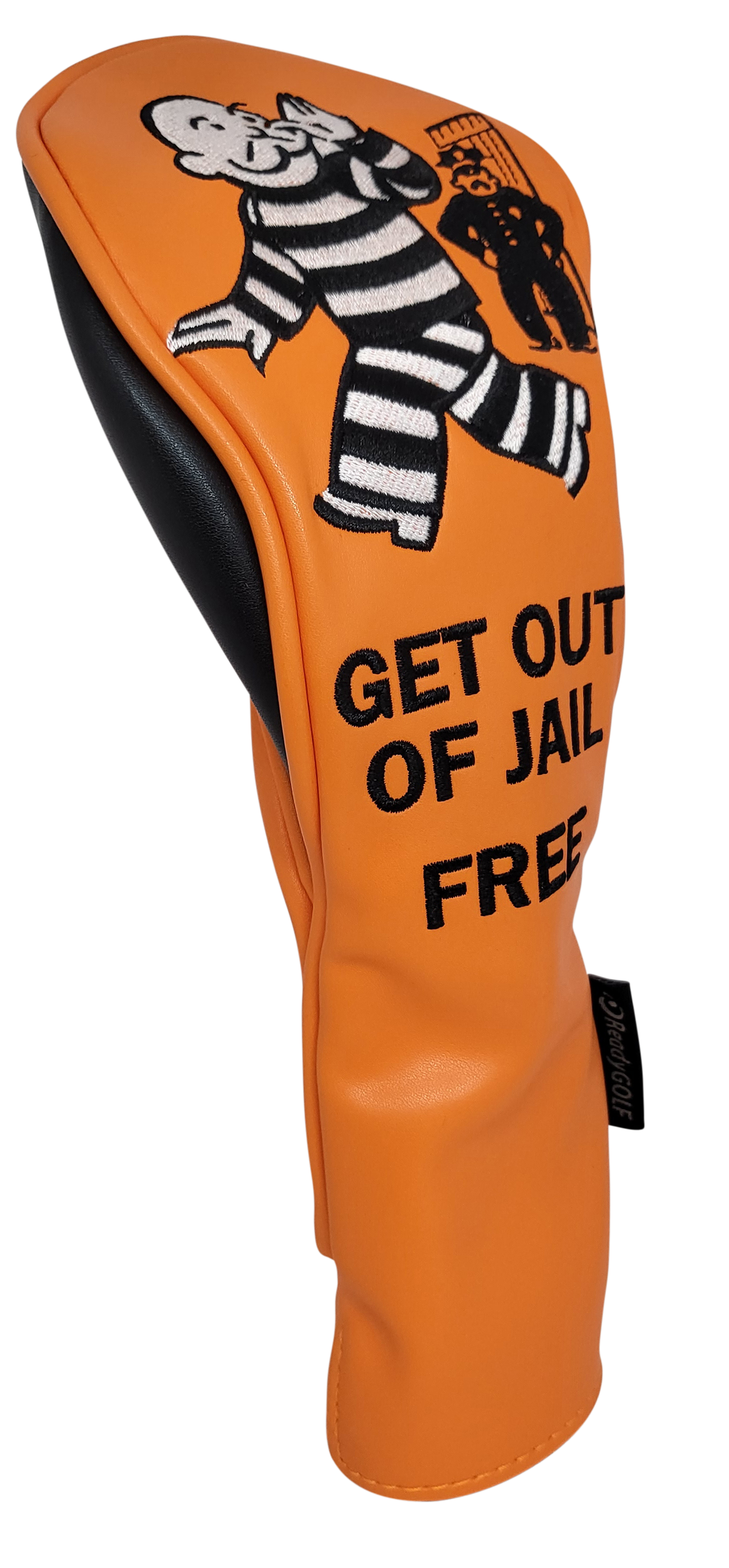 Get Out of Jail Free Hybrid Headcover by ReadyGOLF