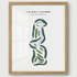 J B Golf Course, California - Printed Golf Courses