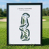 J B Golf Course, California - Printed Golf Courses