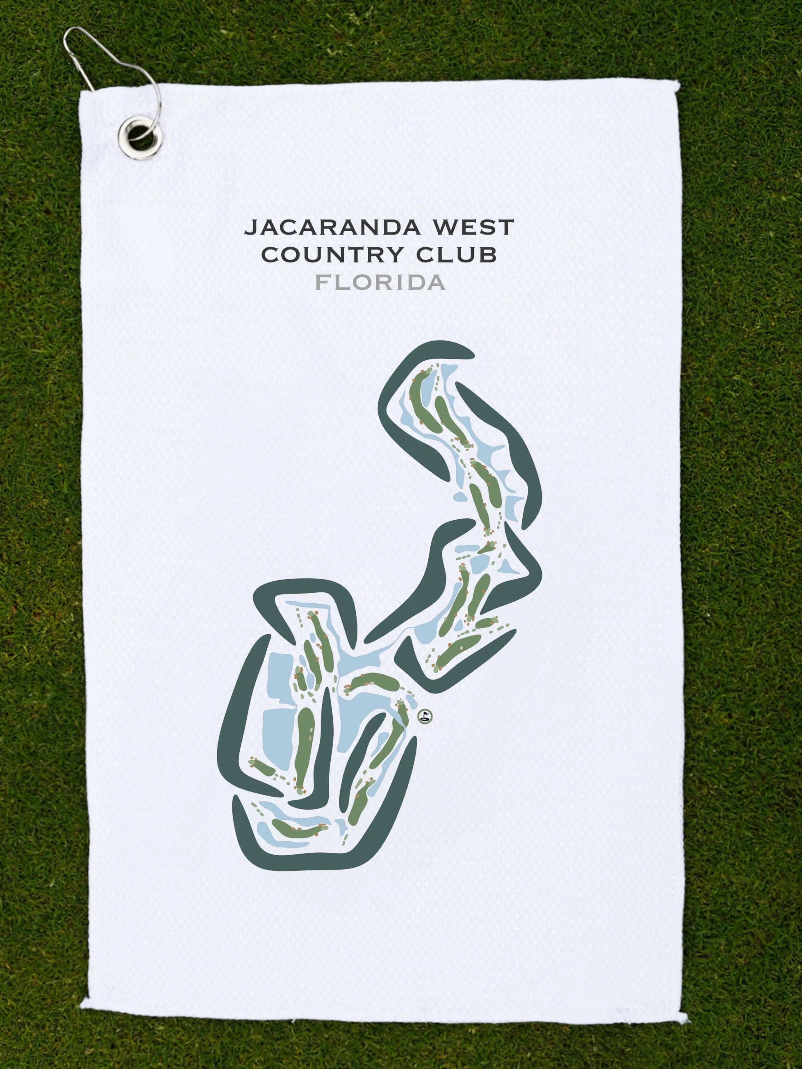 Jacaranda West Country Club, Florida - Printed Golf Courses