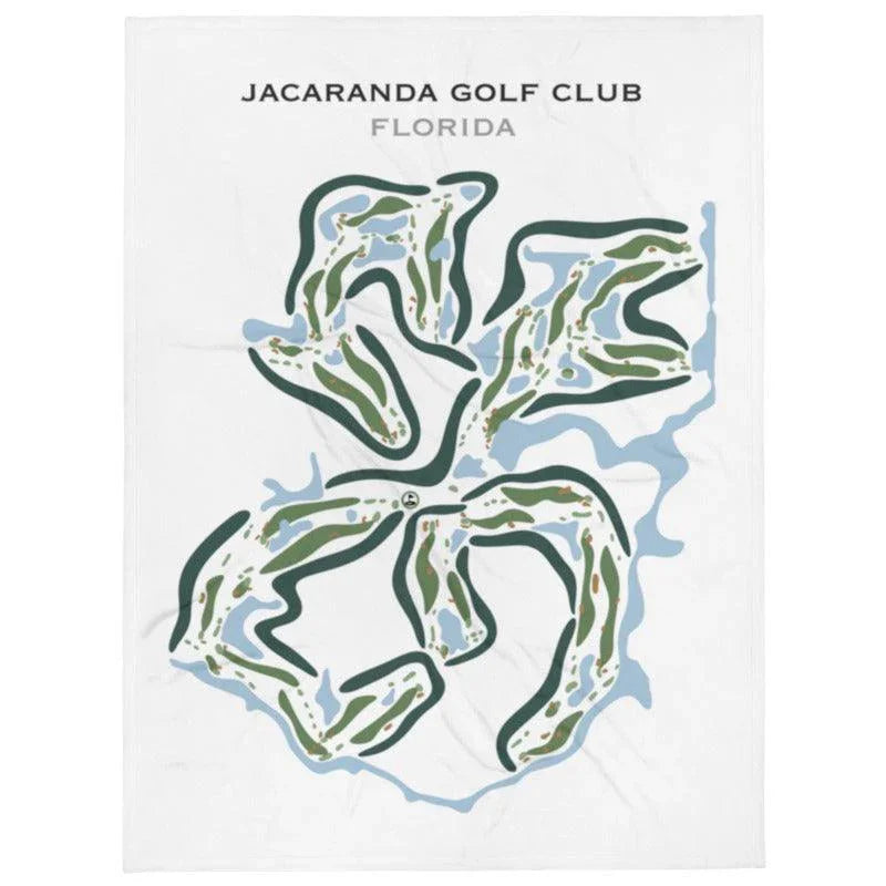 Jacaranda Golf Club, Florida - Printed Golf Courses