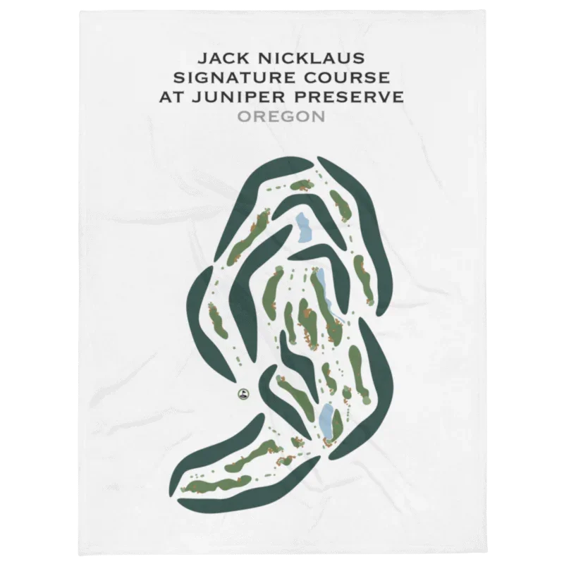 Jack Nicklaus Signature Course at Juniper Preserve, Oregon - Printed Golf Courses