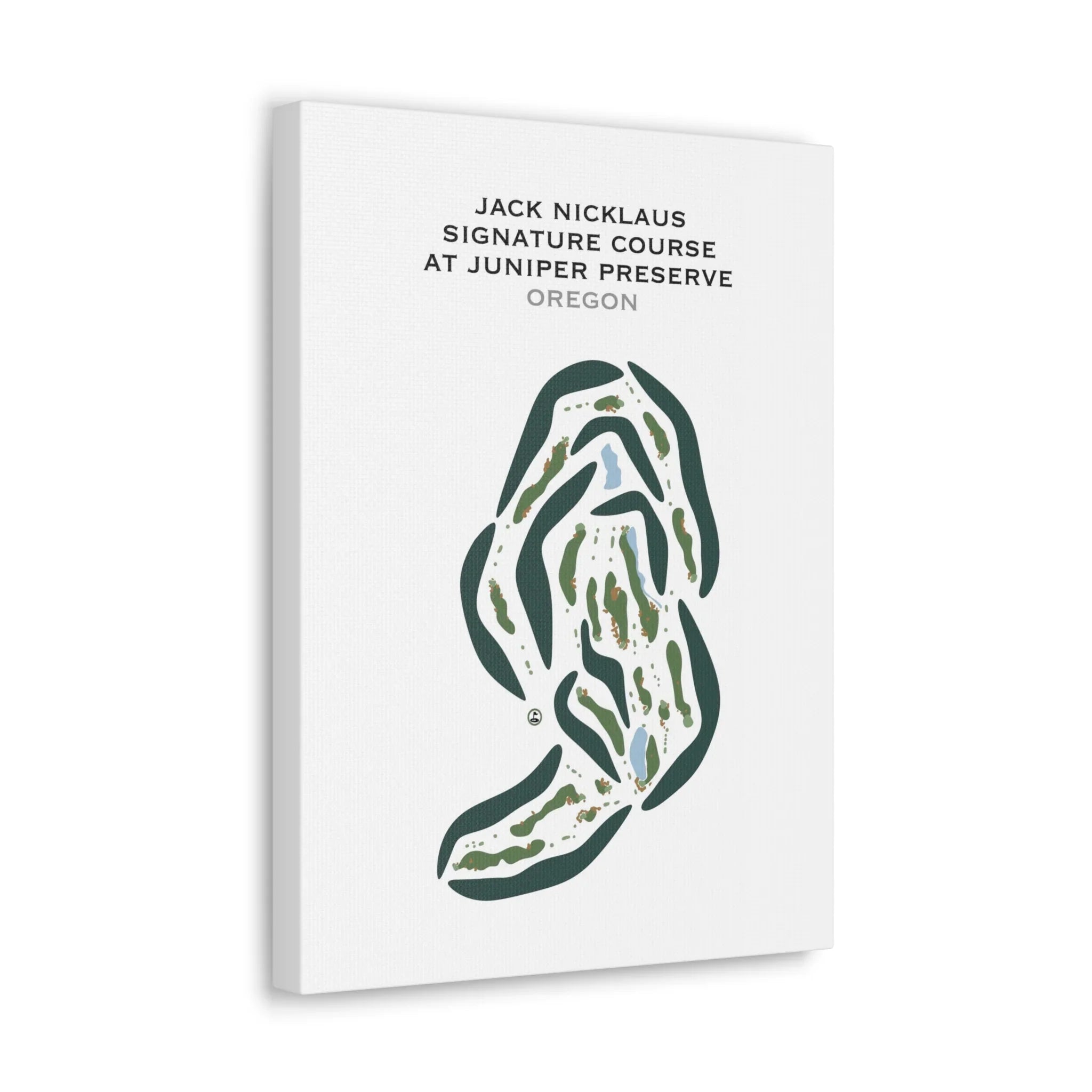Jack Nicklaus Signature Course at Juniper Preserve, Oregon - Printed Golf Courses