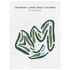 Jackson Links Golf Course, Alabama - Printed Golf Courses