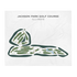 Jackson Park Golf Course, Illinois - Printed Golf Courses