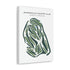 Jacksonville Country Club, North Carolina - Printed Golf Courses