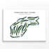 Jamestown Golf Course, Rhode Island - Printed Golf Course