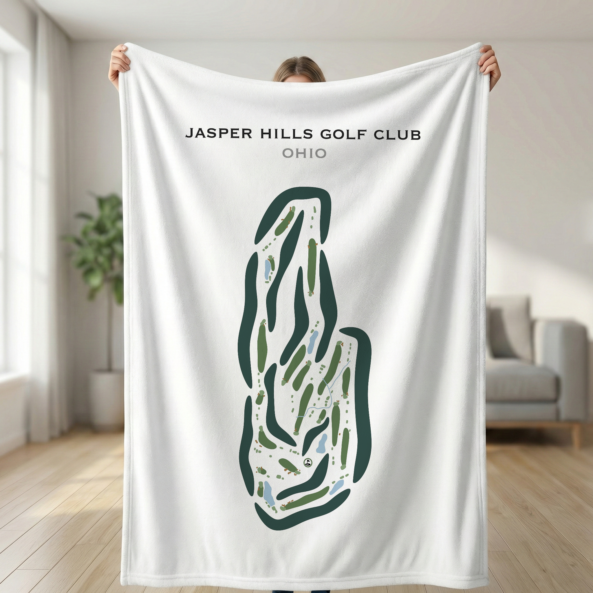 Jasper Hills Golf Club, Ohio - Printed Golf Courses