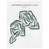 Jefferson Country Club, Ohio - Printed Golf Courses