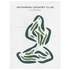 Jefferson Country Club, Florida - Printed Golf Courses