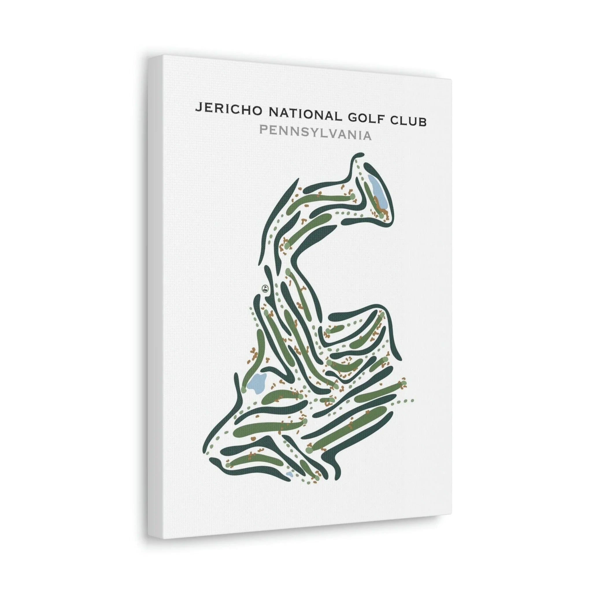 Jericho National Golf Club, Pennsylvania - Printed Golf Courses