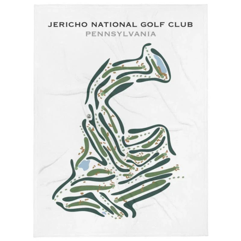 Jericho National Golf Club, Pennsylvania - Printed Golf Courses