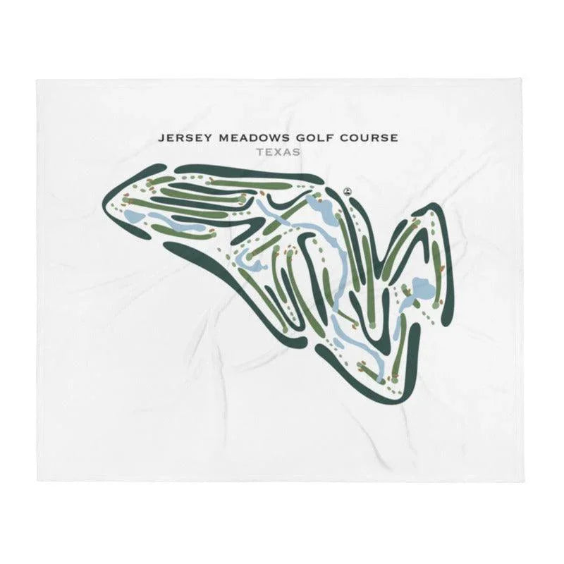 Jersey Meadow Golf Course, Texas - Printed Golf Courses
