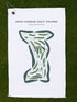 John Conrad Golf Course, Oklahoma - Printed Golf Courses