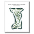 John Conrad Golf Course, Oklahoma - Printed Golf Courses
