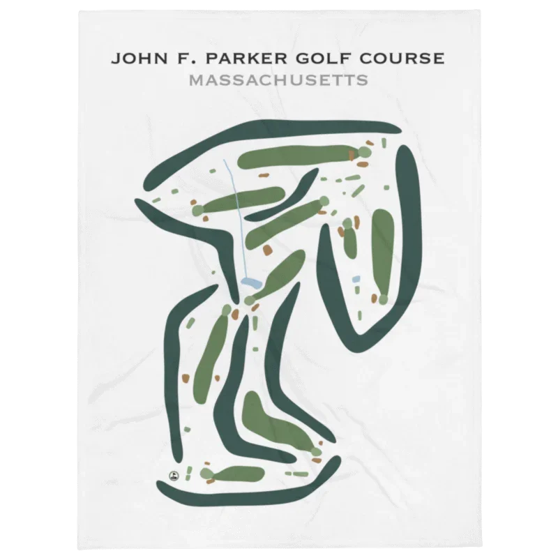 John F. Parker Golf Course, Massachusetts - Printed Golf Courses