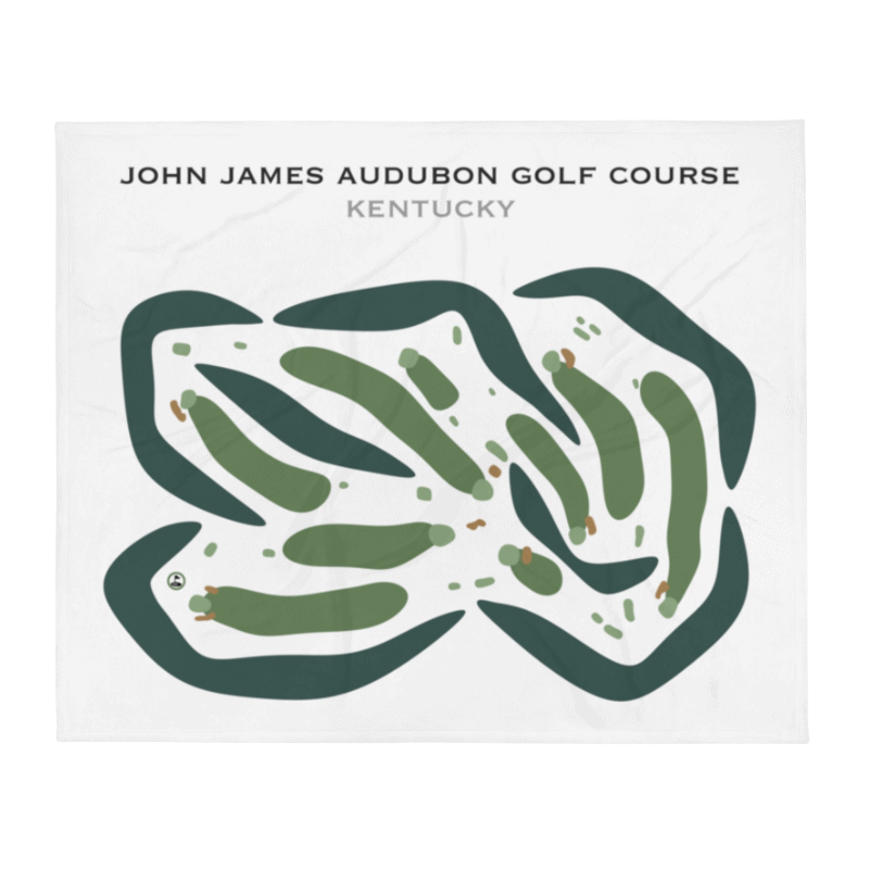 John James Audubon Golf Course, Kentucky - Printed Golf Courses