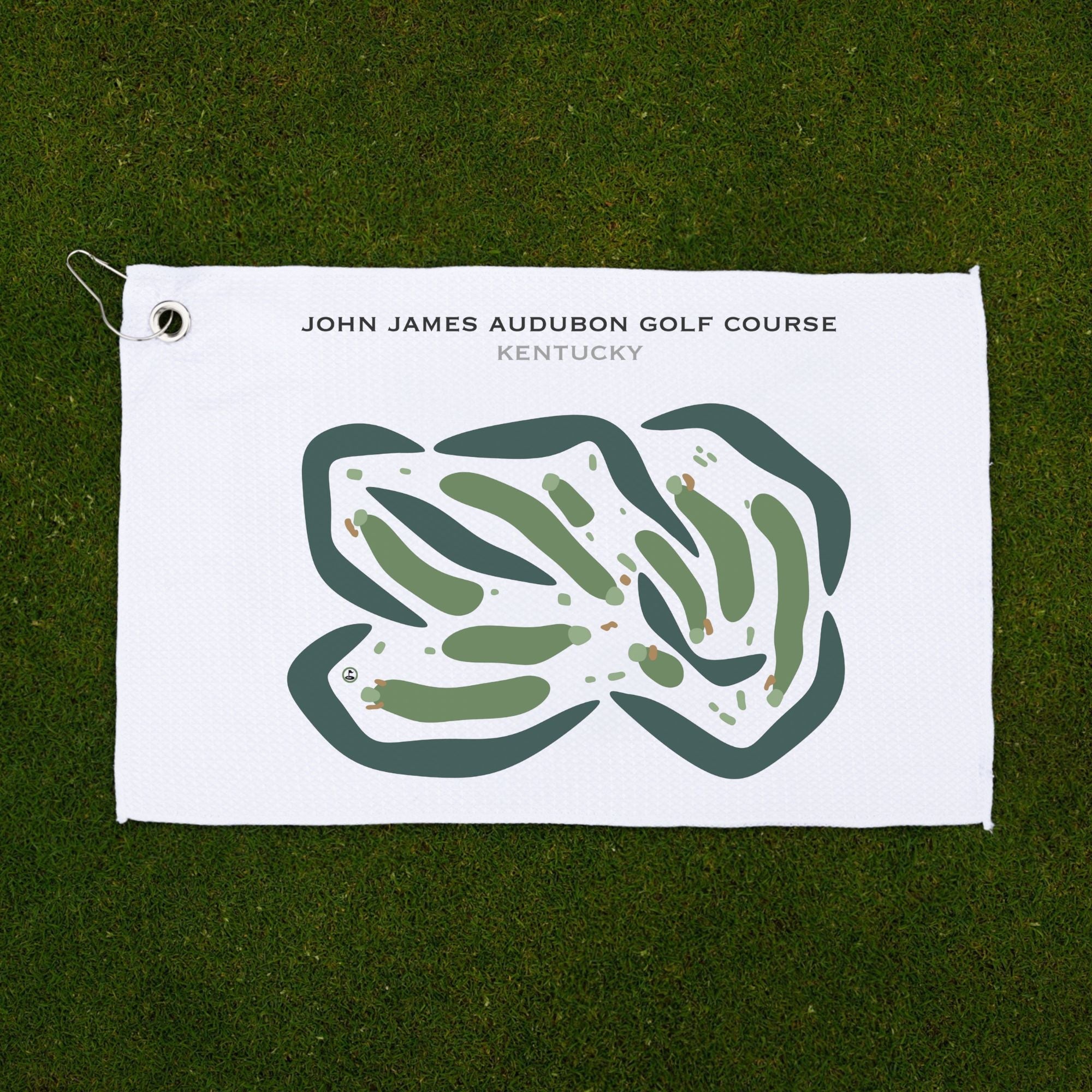 John James Audubon Golf Course, Kentucky - Printed Golf Courses