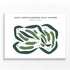 John James Audubon Golf Course, Kentucky - Printed Golf Courses