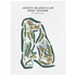 John's Island Club West Course, Florida - Printed Golf Course