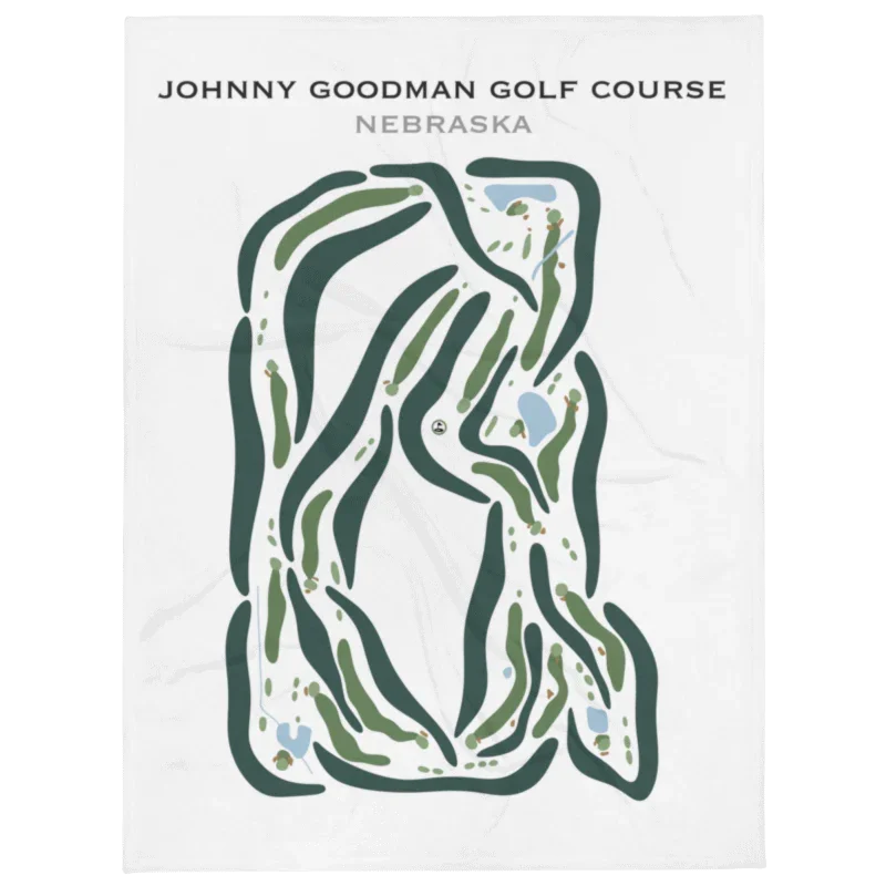 Johnny Goodman Golf Course, Nebraska - Printed Golf Courses