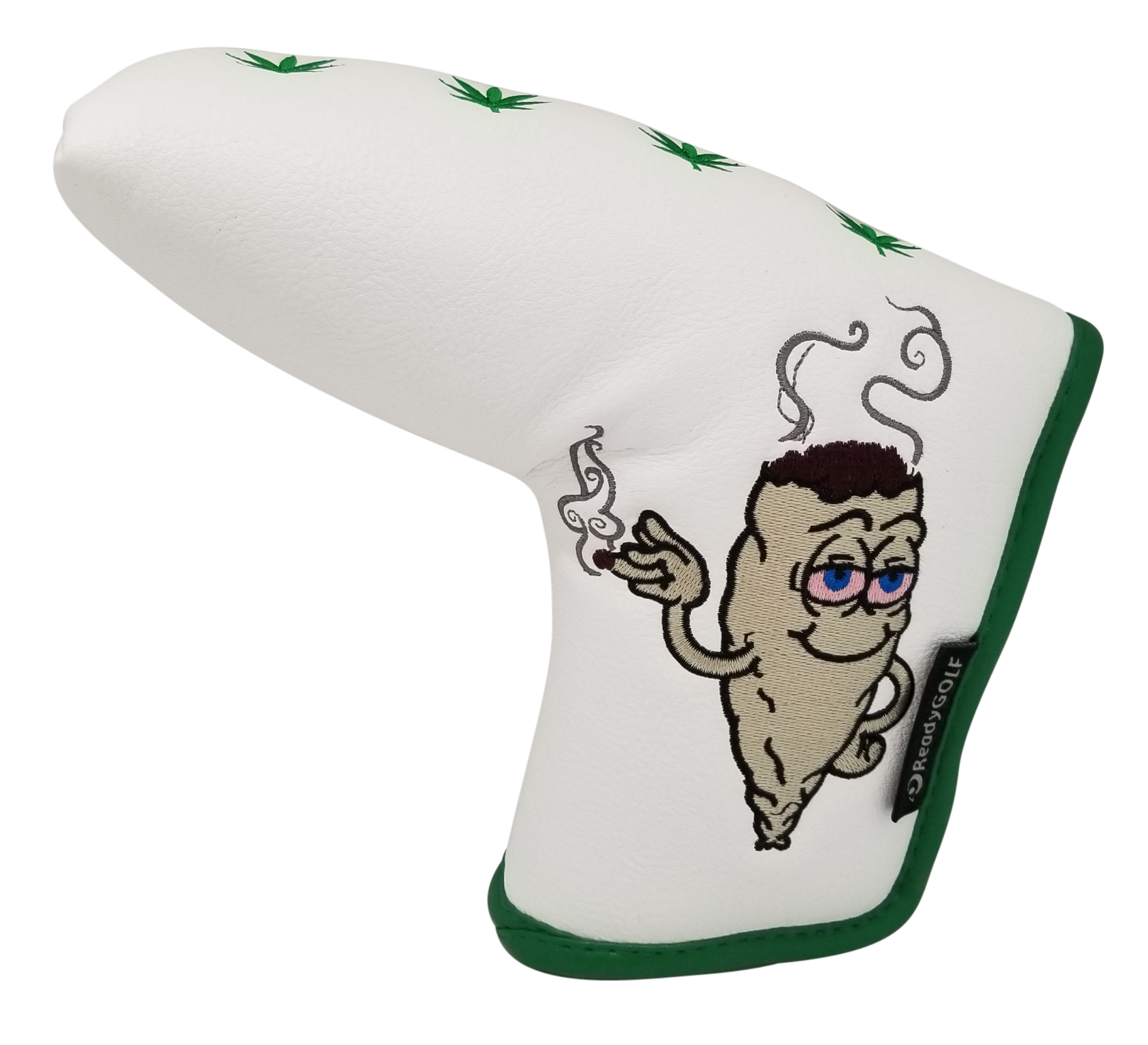 Marijuana Joint Embroidered Putter Cover - Blade by ReadyGOLF